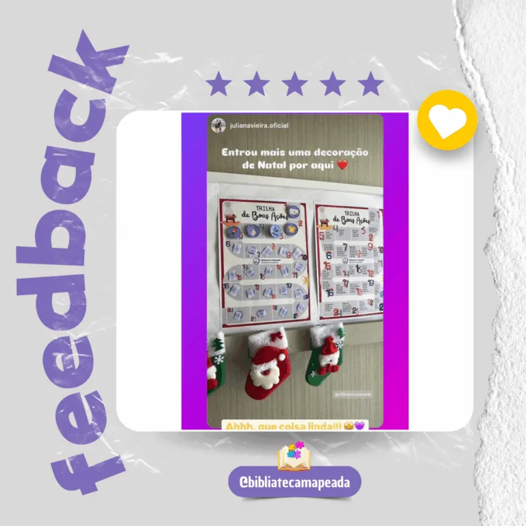 Feedback de cliente sobre os materiais BíbliaTeca