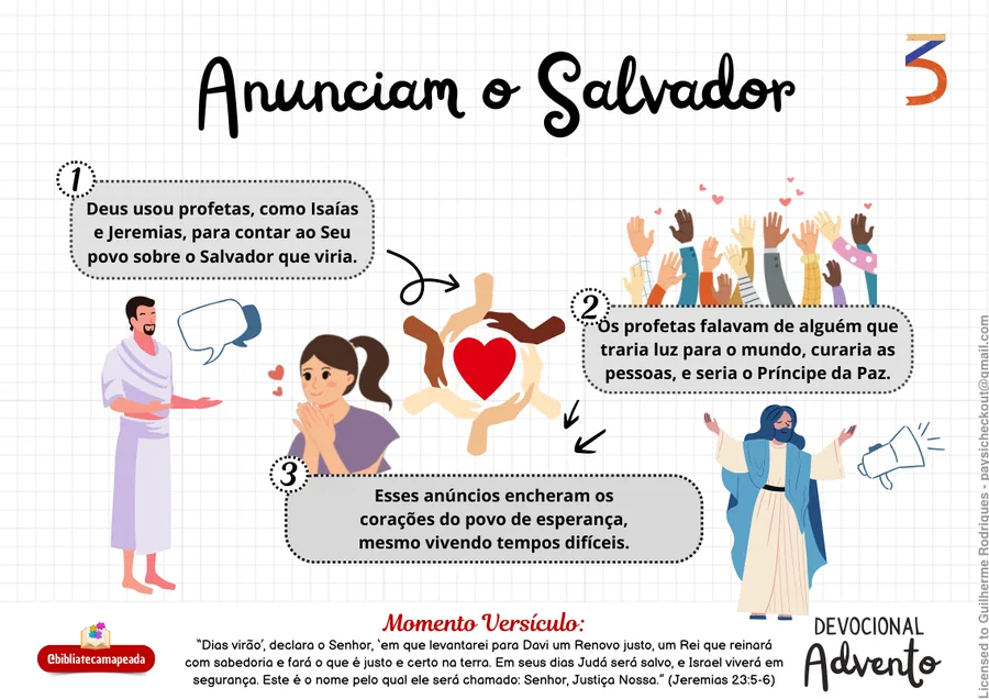 Página Anunciam o Salvador